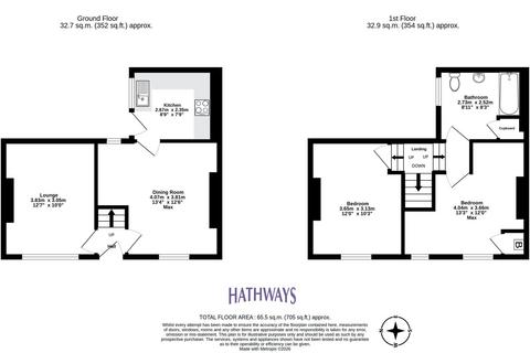 2 bedroom terraced house for sale, Commercial Road, Aberbeeg, NP13