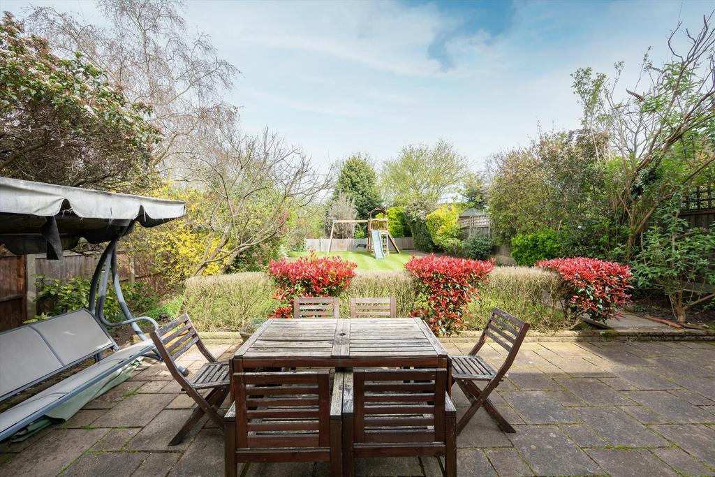 Patio view, garden