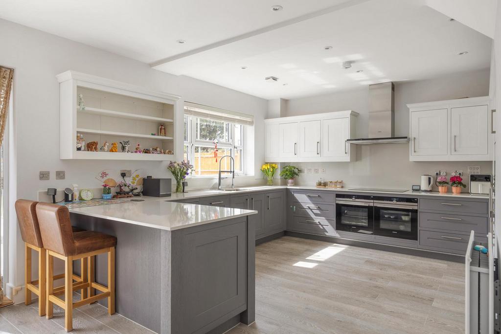 Kitchen, open plan living