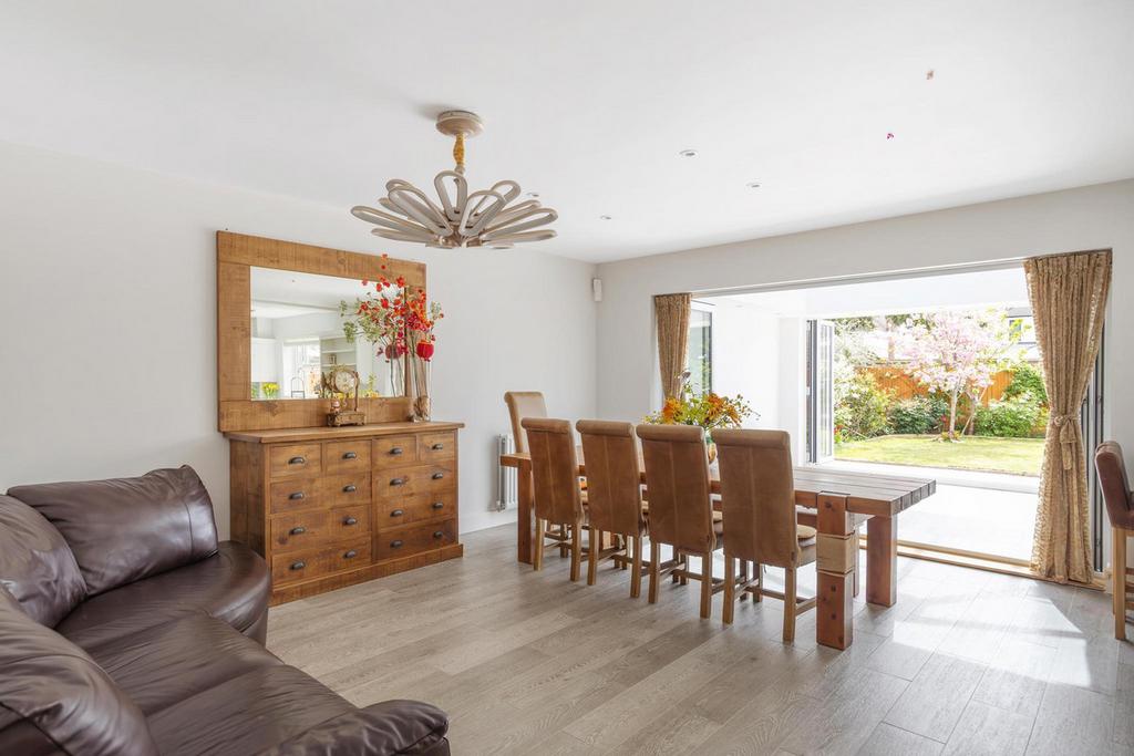 Open-plan living area