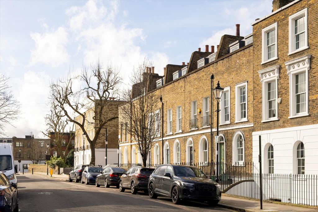 Street scene with property