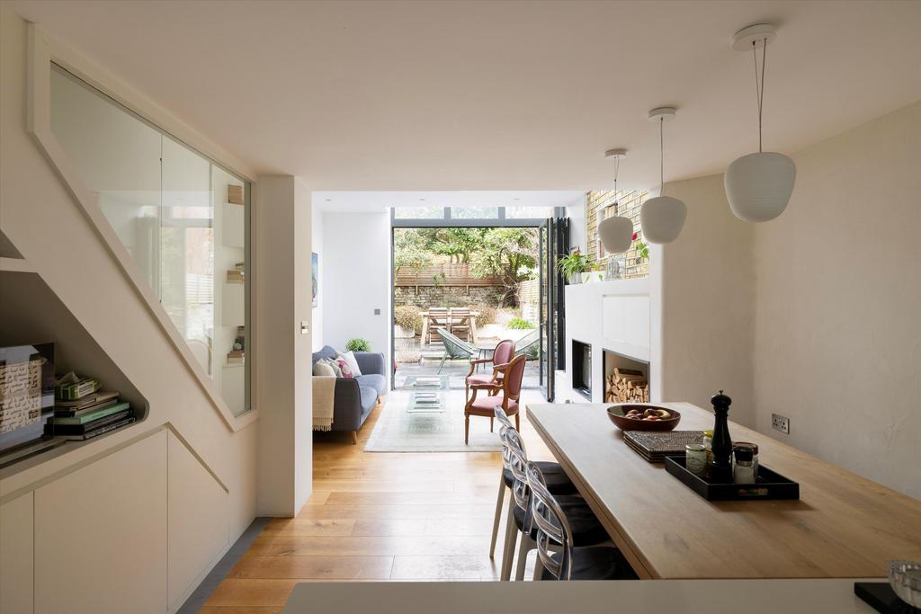 Open-plan living area