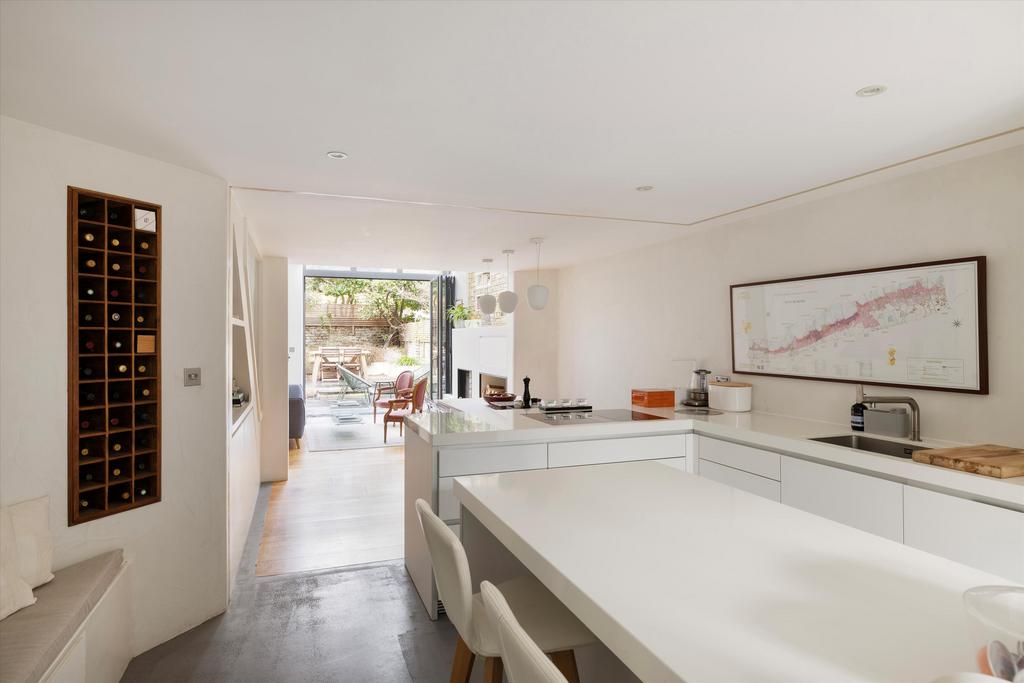 Kitchen, open plan living