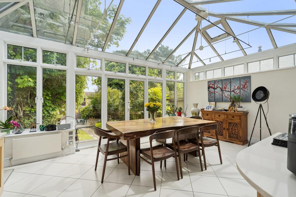 Conservatory interior, conservatory