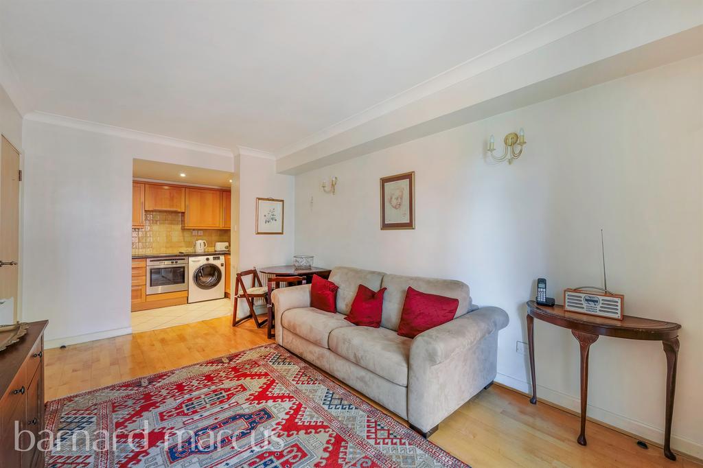Open-plan living area