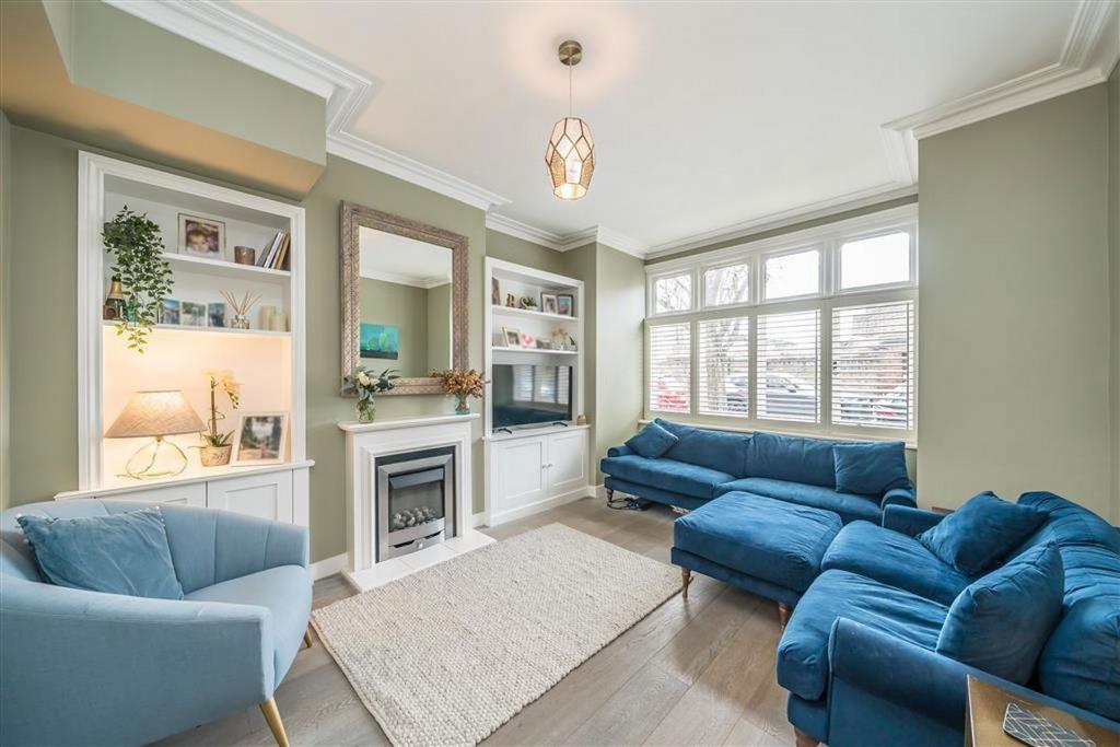 Living room, fireplace