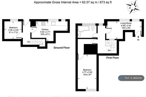 1 bedroom flat to rent, The Mount, Guildford, GU2