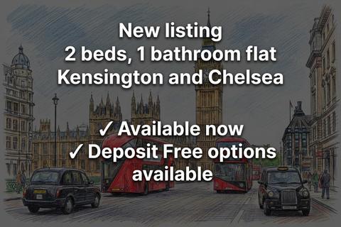 2 bedroom ground floor flat to rent, Elsham Road