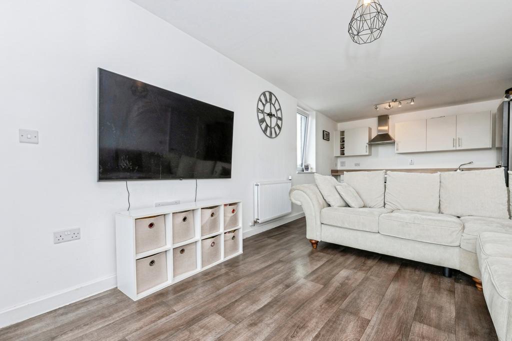 Open-plan living area, open plan living