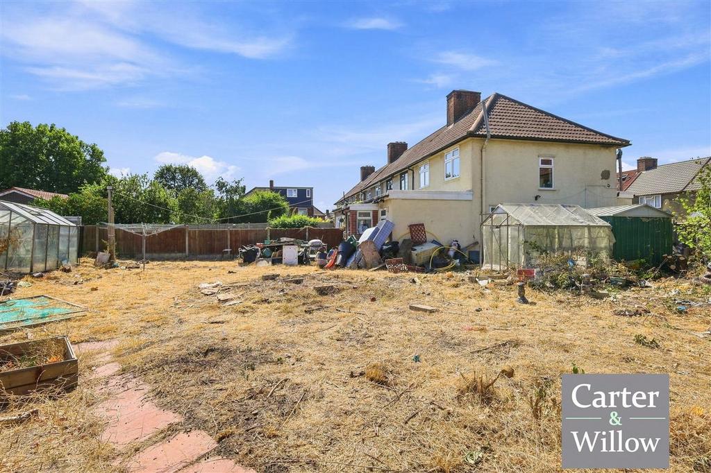 Private rear garden
