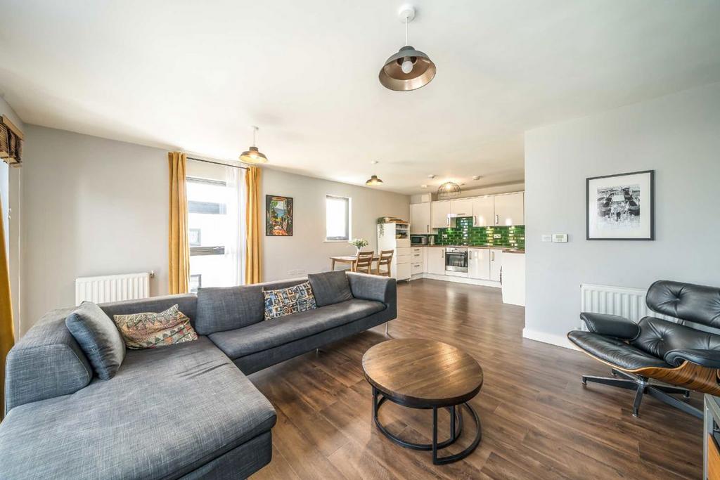 Open-plan living area, open plan living