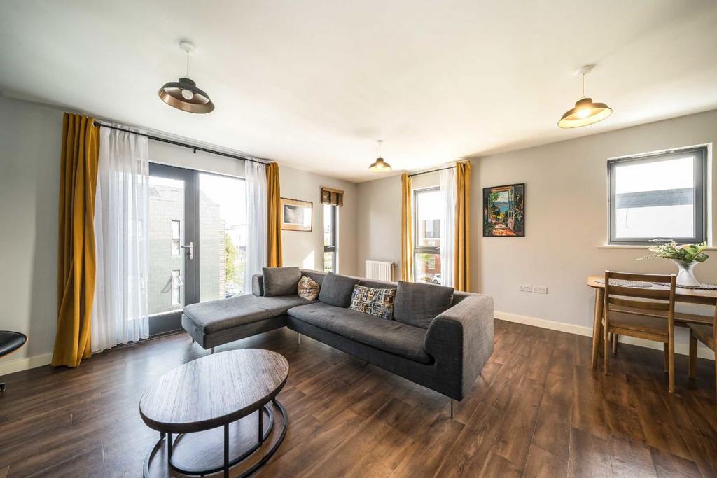 Open-plan living area, open plan living