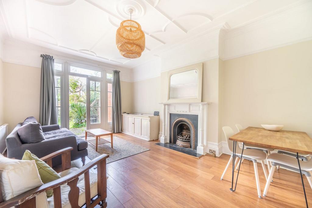 Living room, fireplace