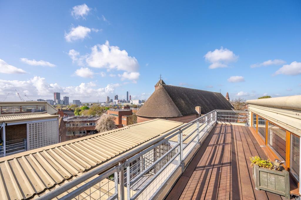 Roof terrace view, roof terrace