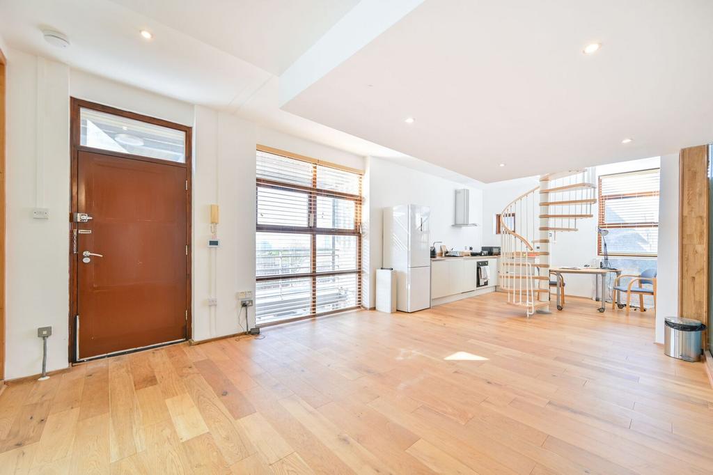 Open-plan living area, open plan living