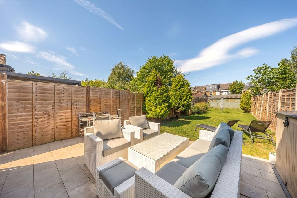 Patio view, garden