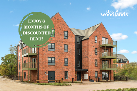 2 bedroom flat to rent, Plot Flat 13 Willow House, Primrose T1  at The Woodlands, Wildacre Road, Willow House, Rooks Corner  MK5