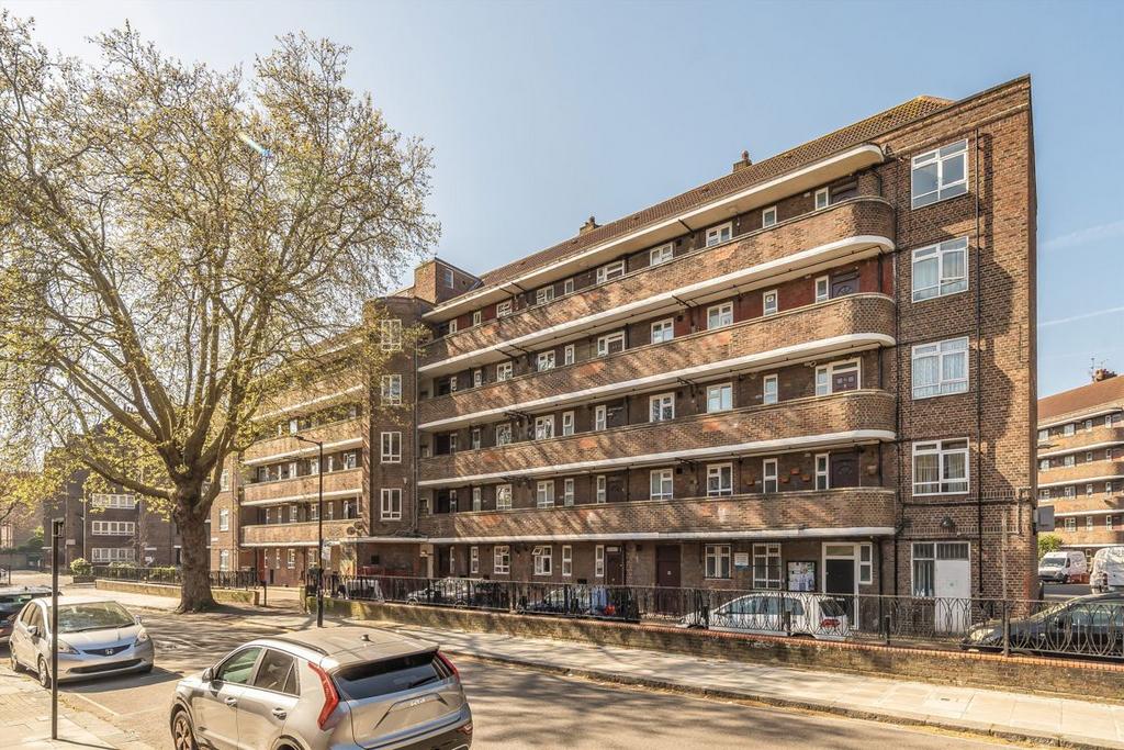 Apartment building facade, block of apartments