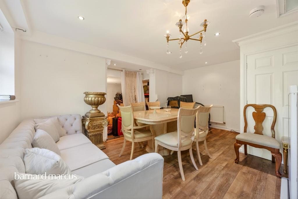 Open-plan living area, open plan living