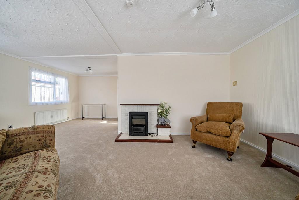 Living room, fireplace