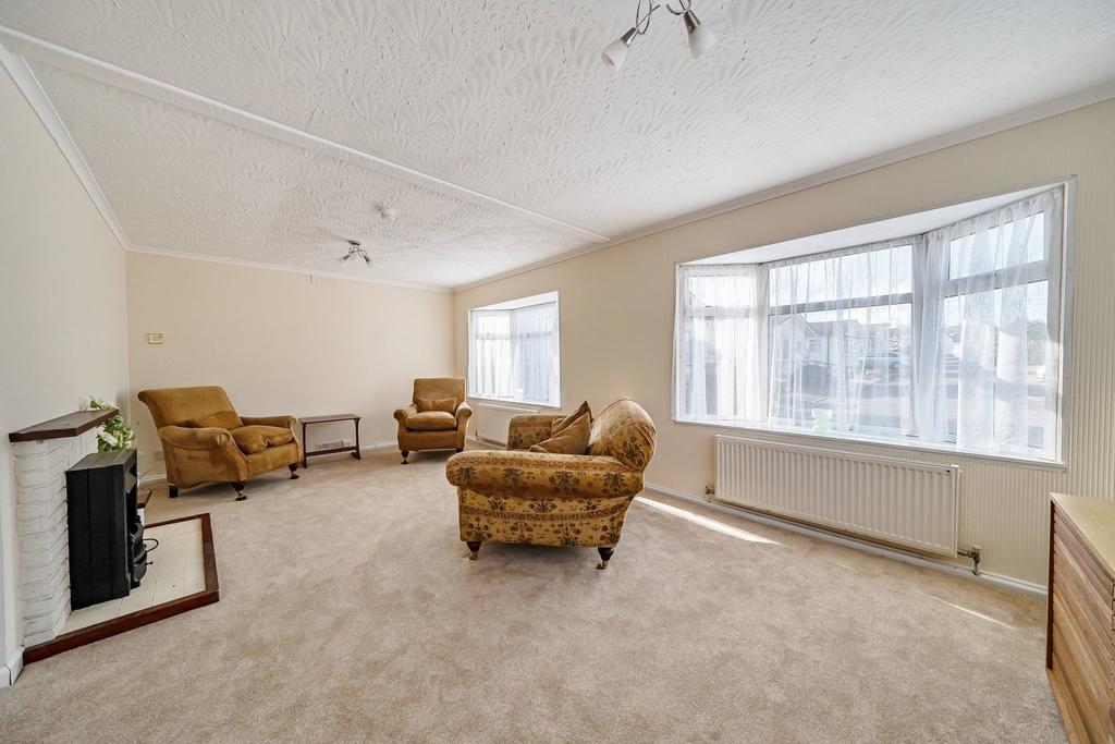 Living room, fireplace