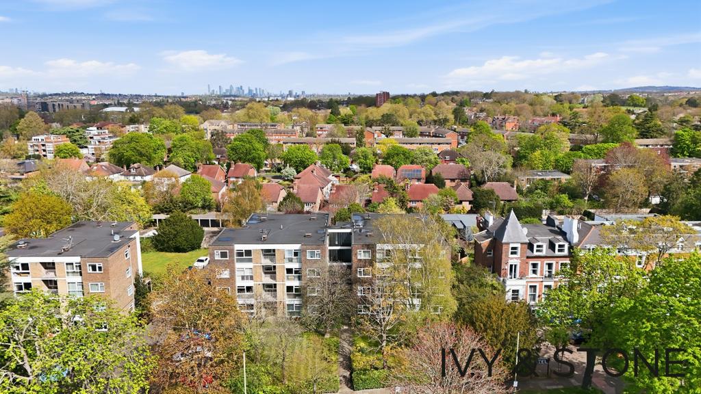 Aerial view, land