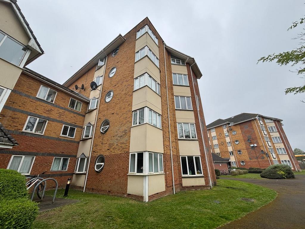 Apartment building facade, block of apartments