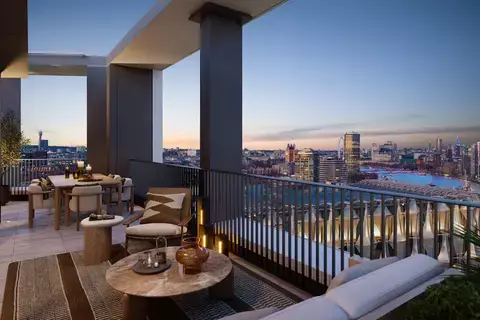 3 bedroom penthouse for sale, Ponton Road, London SW11
