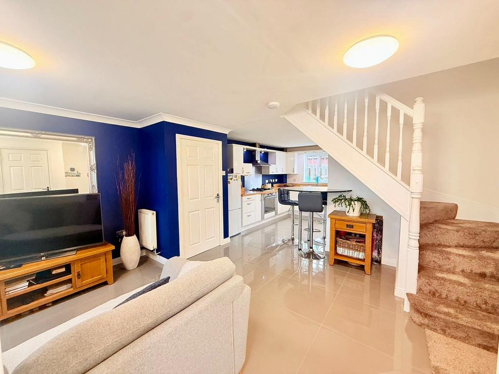 Open-Plan Living Area and Kitchen