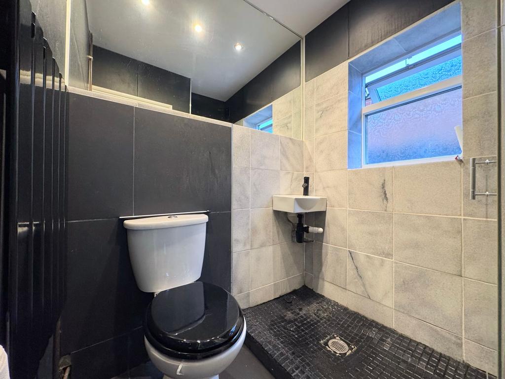 Downstairs shower room
