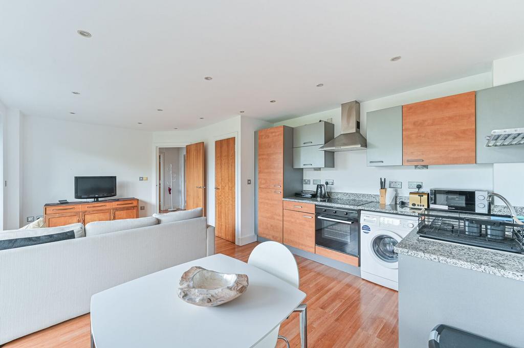 Open-plan living area, open plan living
