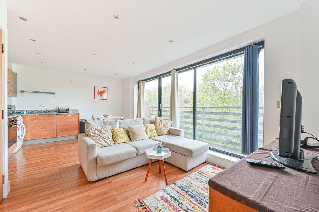 Open-plan living area, open plan living