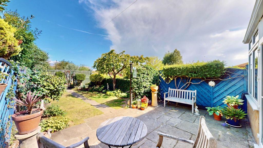 Patio view, garden