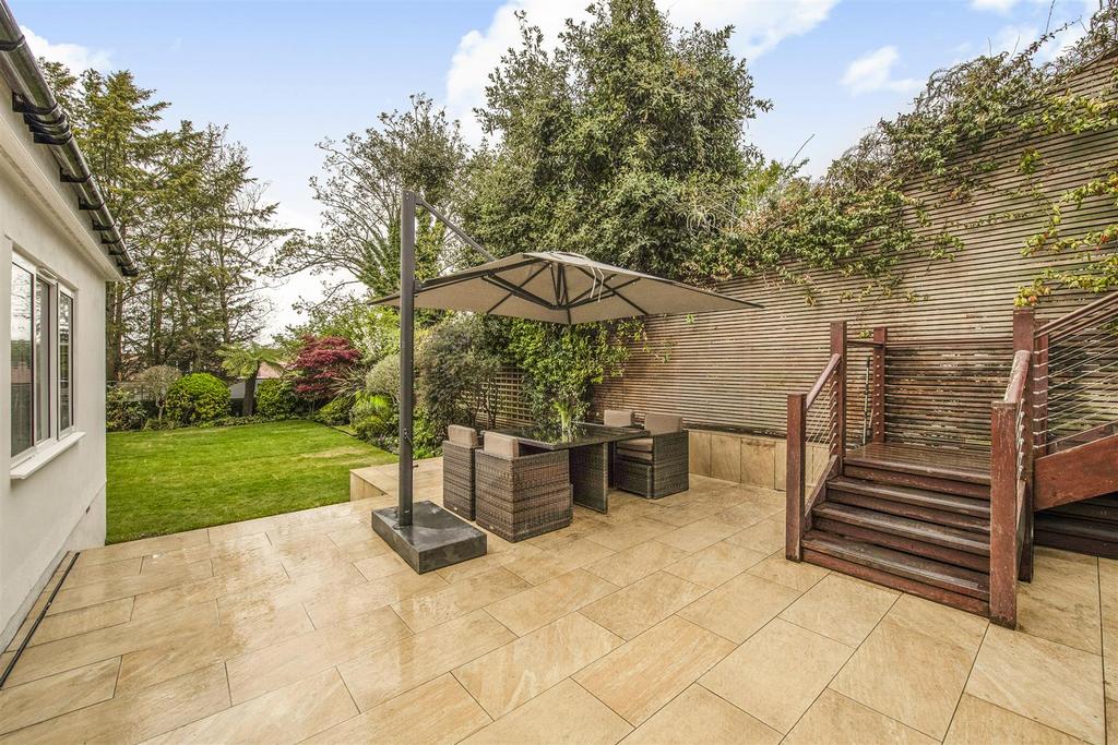 Patio view, garden