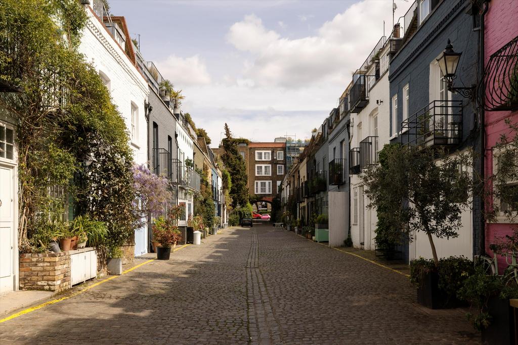 Street scene with property