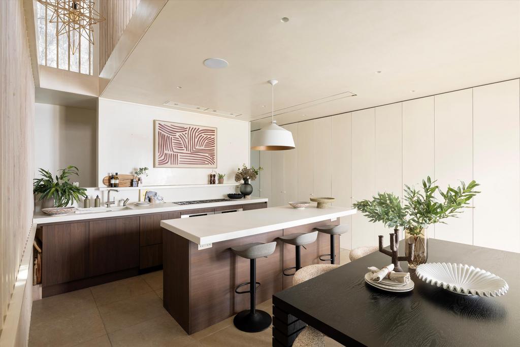 Kitchen, open plan living