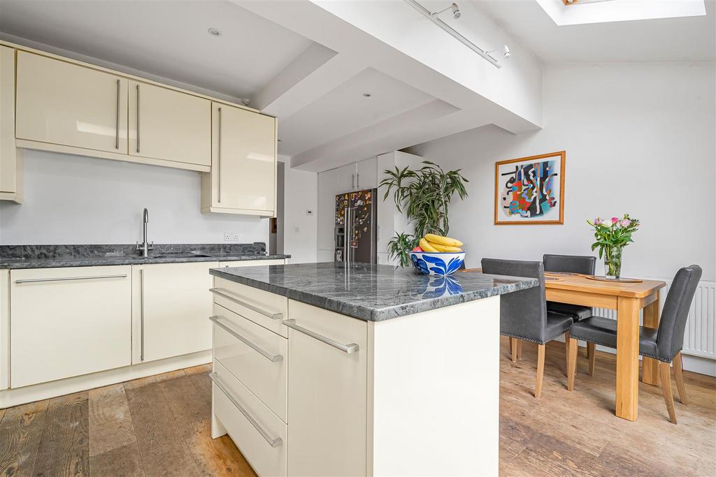 Open-plan living area, open plan living
