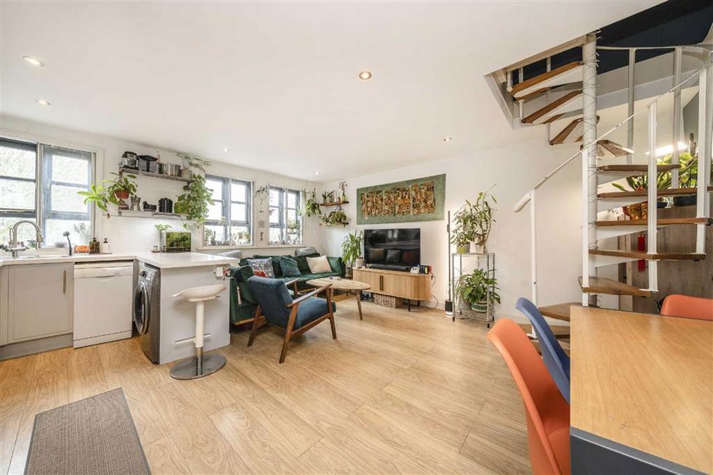 Open-plan living area, open plan living