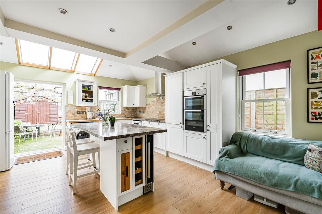 Open-plan living area, open plan living