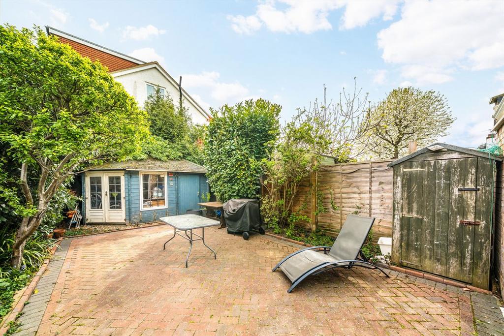 Patio view, garden