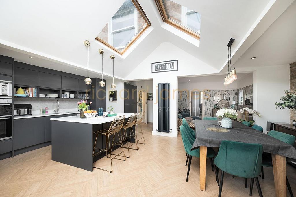 Kitchen, open plan living