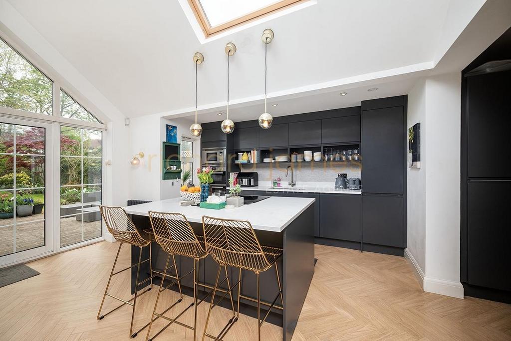 Kitchen, open plan living