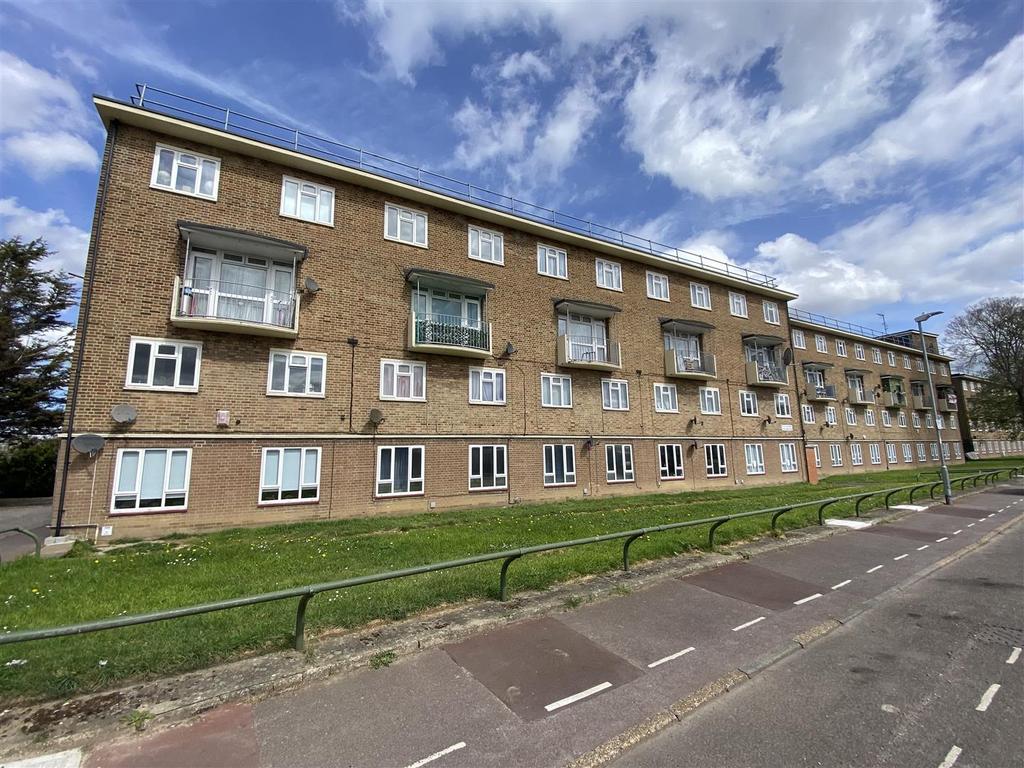 Apartment building facade, block of apartments