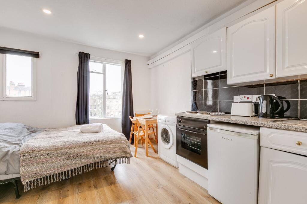 Studio apartment interior