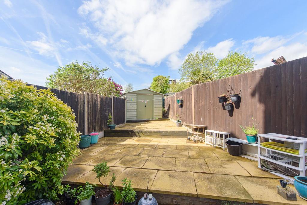 Patio view, garden