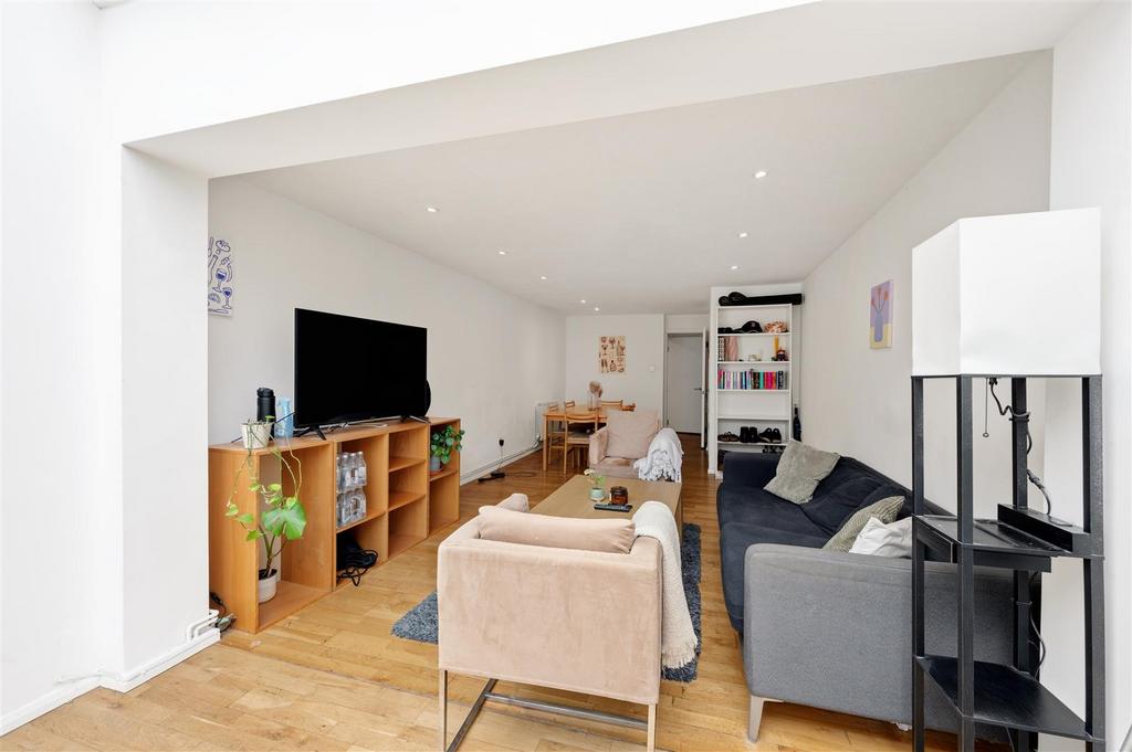 Open-plan living area, open plan living