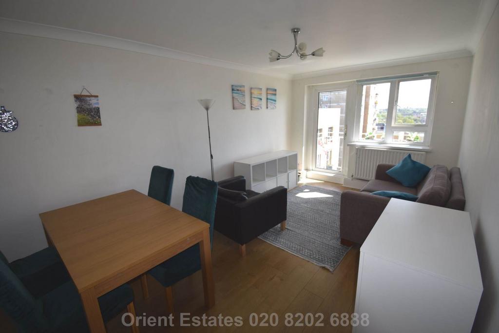 Open-plan living area