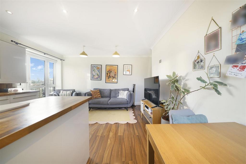 Open-plan living area, open plan living