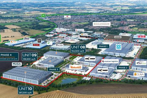 Distribution warehouse to rent, Pegasus Dr Biggleswade SG18 9TE