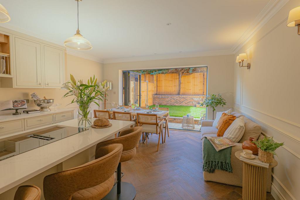 Open-plan living area